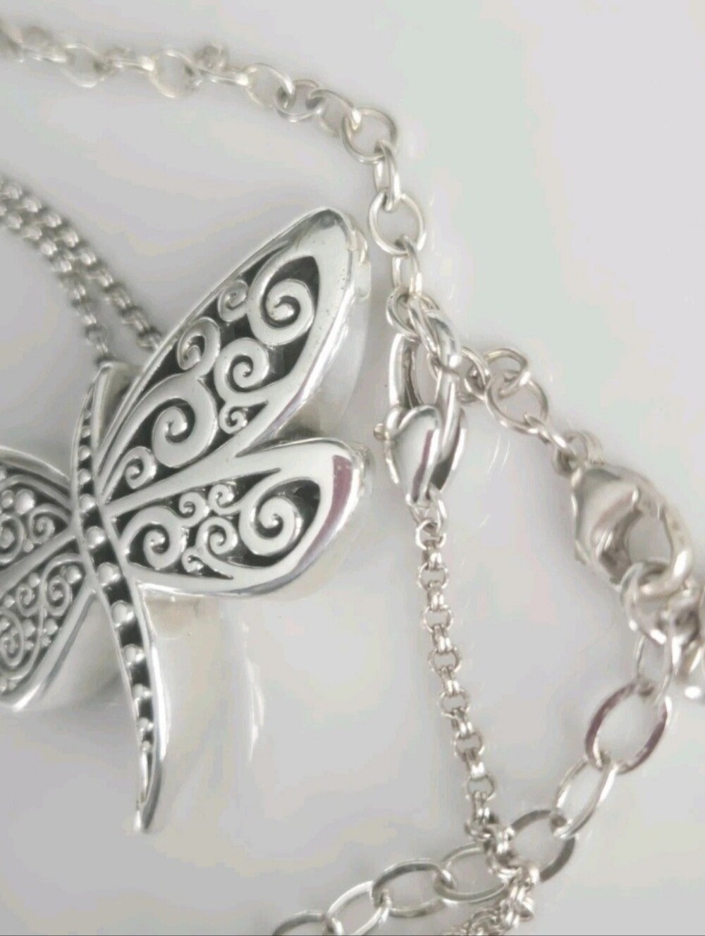 Brighton Solstice Dragonfly Necklace JL8531 Retired MSRP $58 - Picture 8 of 9